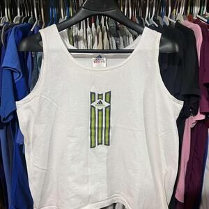 Adidas tank top says xl